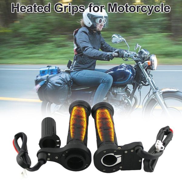 motorcycle electric heated handlebar warmer grip 12v 22mm/25mm rapid non-slip with switch control for cafe racer handlebars
motorcycle electric heated handlebar warmer grip 12v 22mm/25mm rapid non-slip with switch control for cafe racer handlebars