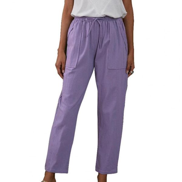 women's pants & capris plus size women casual elastic waist solid color loose female trousers drawstring pockets slim office lady, Black;white
women's pants & capris plus size women casual elastic waist solid color loose female trousers drawstring pockets slim office lady, Black;white