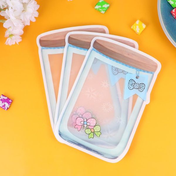 gift wrap 10pcs mason bottle type thickening reusable clear seal bags reclosable storage dispenser bag for home (size, blue
gift wrap 10pcs mason bottle type thickening reusable clear seal bags reclosable storage dispenser bag for home (size, blue