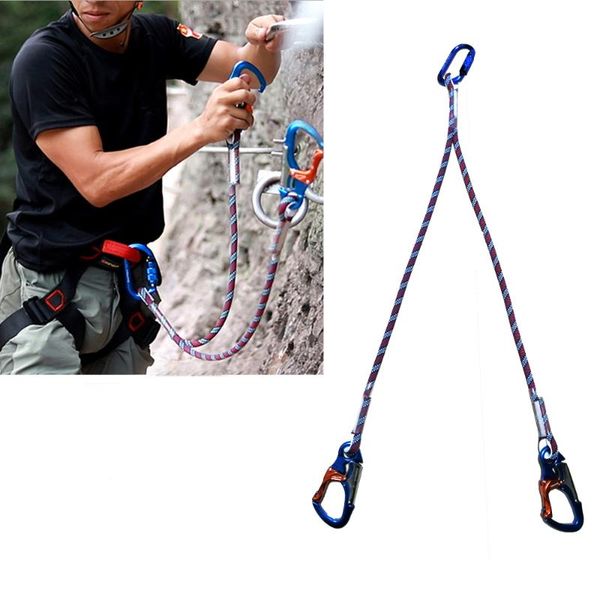 22kn braided prusik cord loop sewn eye to v shaped rescue fall protection safety lanyard with 30 kn climbing carabiner cords, slings and web
22kn braided prusik cord loop sewn eye to v shaped rescue fall protection safety lanyard with 30 kn climbing carabiner cords, slings and web
