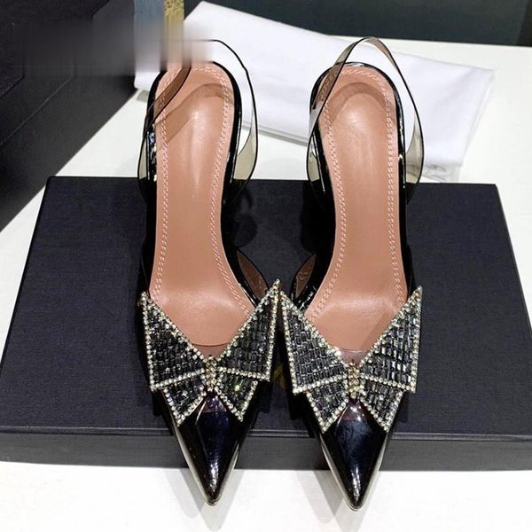 dress shoes 2021 spring and summer ladies bow crystal embellishment shallow mouth transparent high heel sandals outdoor party, Black
dress shoes 2021 spring and summer ladies bow crystal embellishment shallow mouth transparent high heel sandals outdoor party, Black