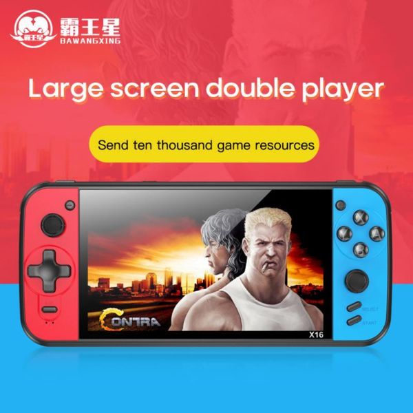 portable game players 3d surround 6.5 inch handheld console dual joystick 8gb built-in 5000 games support tv out video
portable game players 3d surround 6.5 inch handheld console dual joystick 8gb built-in 5000 games support tv out video