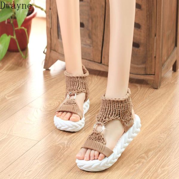 thick-bottomed muffin korean version of open toe versatile comfortable wool round buckle roman sandals female, Black
thick-bottomed muffin korean version of open toe versatile comfortable wool round buckle roman sandals female, Black