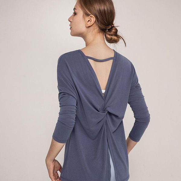 yoga outfit gym women long sleeve open back shirts quick dry sports activewear exercise t-shirts fitness wear
yoga outfit gym women long sleeve open back shirts quick dry sports activewear exercise t-shirts fitness wear