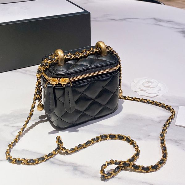 fashion girls double little gold ball mini box bags famous elegant brand genuine leather luxury designers womens tiny vanity cosmetic outdoo
fashion girls double little gold ball mini box bags famous elegant brand genuine leather luxury designers womens tiny vanity cosmetic outdoo