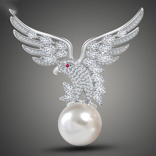 pins, brooches zlxgirl jewelry puck eagle shape high-grade copper animal brooch fashion men's wedding zirconia men scarf pins, Gray
pins, brooches zlxgirl jewelry puck eagle shape high-grade copper animal brooch fashion men's wedding zirconia men scarf pins, Gray