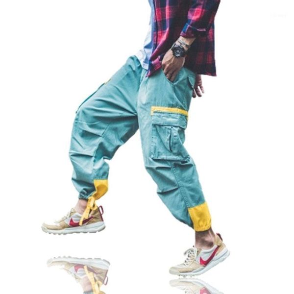 men's pants baggy cargo sweatpants male hip hop vintage loose trousers man fashions street green men harem streetwear joggers, Black
men's pants baggy cargo sweatpants male hip hop vintage loose trousers man fashions street green men harem streetwear joggers, Black