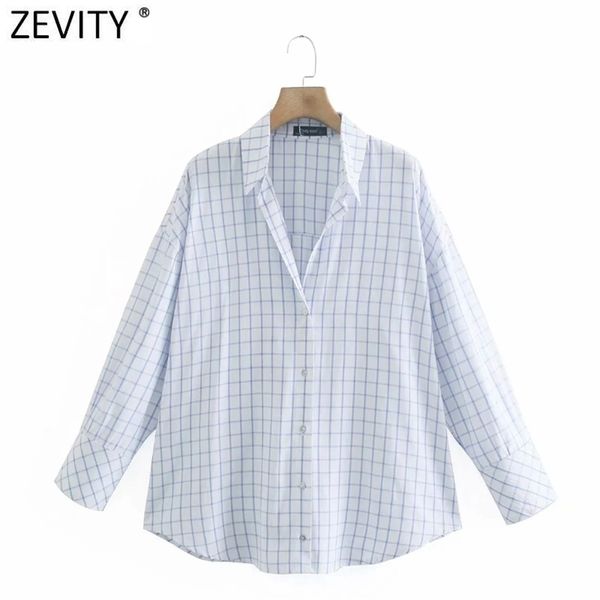 women fashion plaid print casual loose shirts office lady long sleeve business blouse chic female blusas ls9167 210416, White;black
women fashion plaid print casual loose shirts office lady long sleeve business blouse chic female blusas ls9167 210416, White;black