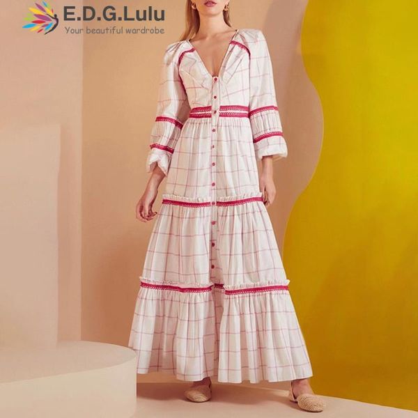 casual dresses edglulu 2021 womens fashion v-neck single-breasted pink plaid dress lantern sleeve long fall clothes for women 0922, Black;gray
casual dresses edglulu 2021 womens fashion v-neck single-breasted pink plaid dress lantern sleeve long fall clothes for women 0922, Black;gray