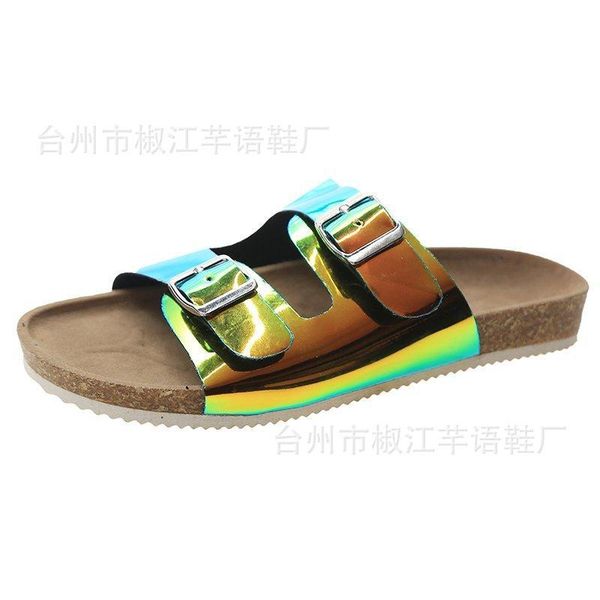 colorful fashion women's slippers large size foreign trade european and american leisure, Black
colorful fashion women's slippers large size foreign trade european and american leisure, Black