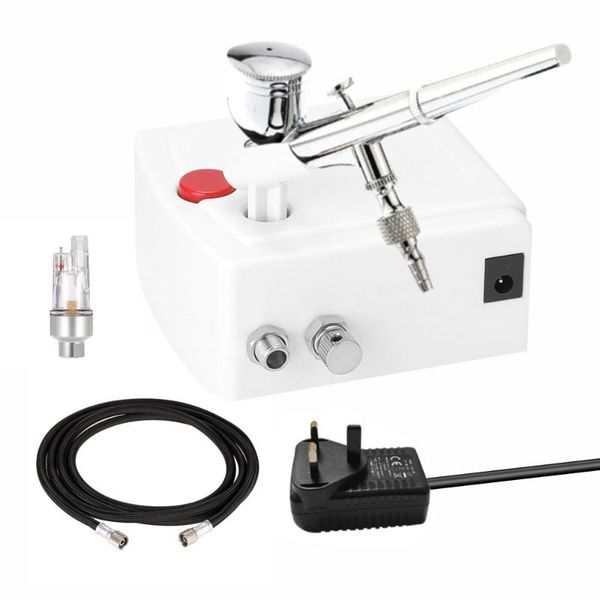 professional spray guns gravity-feed dual action airbrush air compressor kit for art painting manicure craft cake spraying model brush
professional spray guns gravity-feed dual action airbrush air compressor kit for art painting manicure craft cake spraying model brush