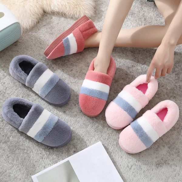slippers 2021 color match soft warm house slides bedroom couples cover heel flat women winter thicken plush platform shoes, Black
slippers 2021 color match soft warm house slides bedroom couples cover heel flat women winter thicken plush platform shoes, Black