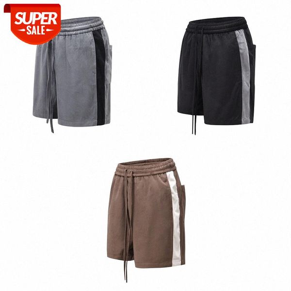 fog street retro stripe contrast color stitching suede shorts loose casual drawstring sports five-point pants #iu3x, Black
fog street retro stripe contrast color stitching suede shorts loose casual drawstring sports five-point pants #iu3x, Black