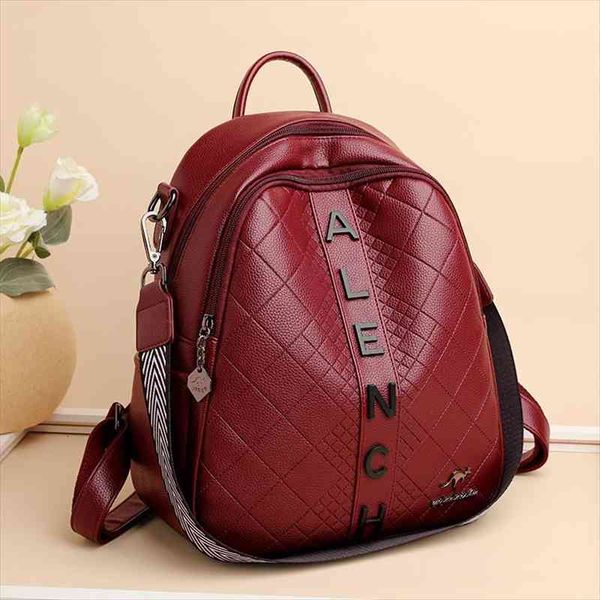 multifunction soft leather backpacks women female school bag shoulder bags fashion youth backpack for teenage girls
multifunction soft leather backpacks women female school bag shoulder bags fashion youth backpack for teenage girls