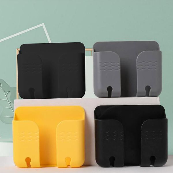 hooks & rails wall-mounted storage box remote control mobile phone punch wall rack with hook type charging base multifunctional bracket
hooks & rails wall-mounted storage box remote control mobile phone punch wall rack with hook type charging base multifunctional bracket