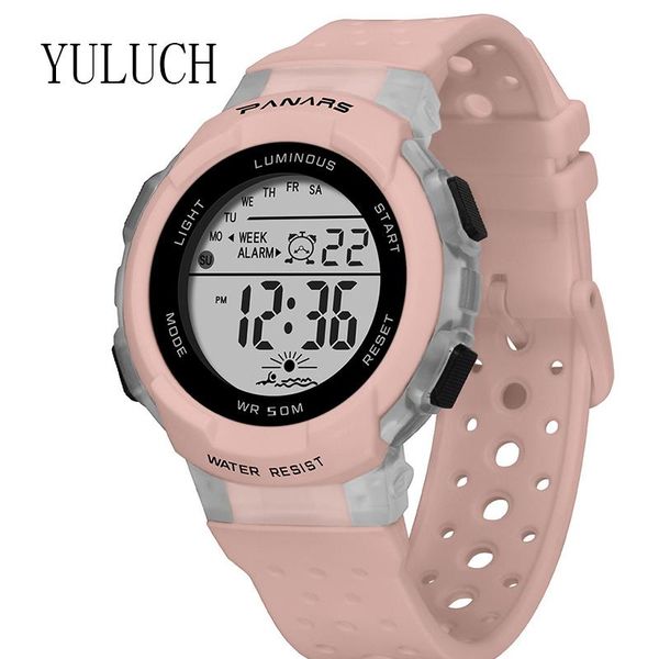 wristwatches yuluch girls' digital watches, women's multi-function sports watches ladies cute and waterproof, Slivery;brown
wristwatches yuluch girls' digital watches, women's multi-function sports watches ladies cute and waterproof, Slivery;brown