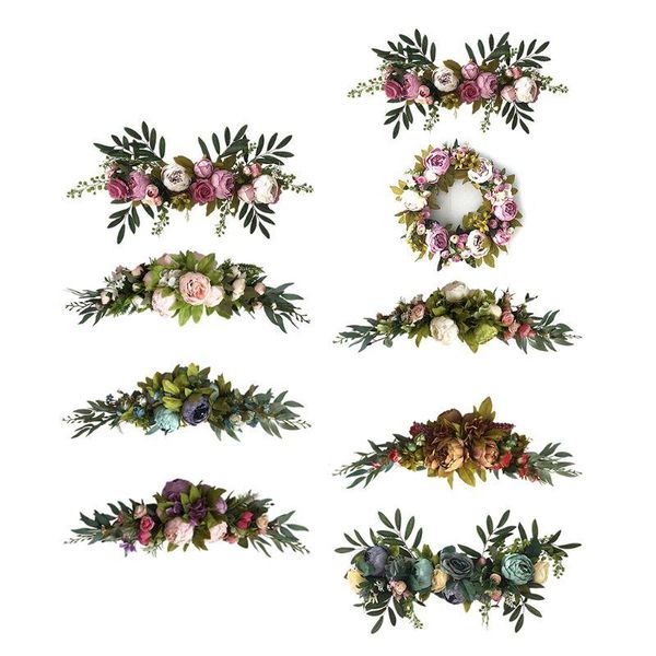 artificial rose flower swag, 24 inch decorative swag with fake roses, green leaves for home wedding arch front door flowers & wreaths
artificial rose flower swag, 24 inch decorative swag with fake roses, green leaves for home wedding arch front door flowers & wreaths
