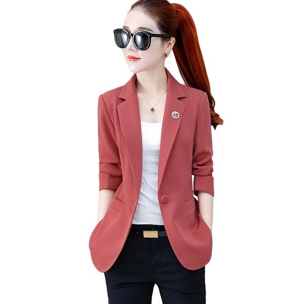 short blazer outerwear women spring autumn fashion casual suits jacket trendy plus size women's professional clothing 4xl & blazers, White;black
short blazer outerwear women spring autumn fashion casual suits jacket trendy plus size women's professional clothing 4xl & blazers, White;black