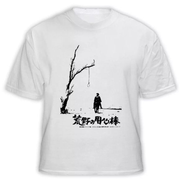 a fistful of dollars clint eastwood japanese t shirt, White;black