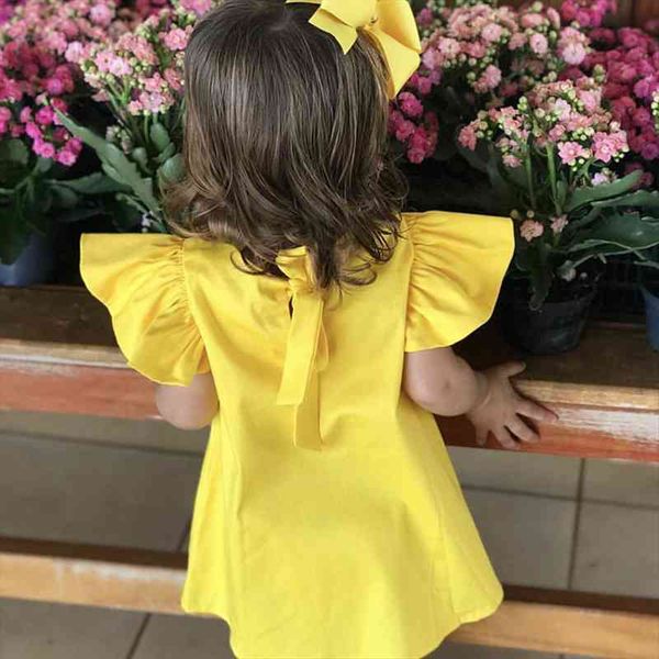 summer infant baby girls girl dresses fly sleeve solid bow clothes princess outfit robe vestido, Red;yellow
summer infant baby girls girl dresses fly sleeve solid bow clothes princess outfit robe vestido, Red;yellow