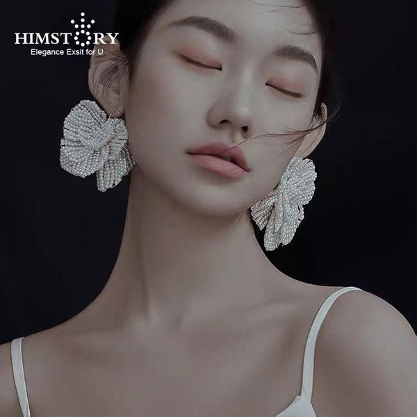 dangle & chandelier himstory original handmade beaded pearl vintage flower earrings for women bridal wedding ear jewelries, Silver
dangle & chandelier himstory original handmade beaded pearl vintage flower earrings for women bridal wedding ear jewelries, Silver