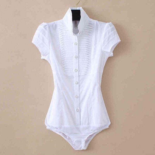 women's blouses & shirts plus size women formal white shirt fashion summer short sleeve pleated bodysuit ladies blouse black stand blu
women's blouses & shirts plus size women formal white shirt fashion summer short sleeve pleated bodysuit ladies blouse black stand blu