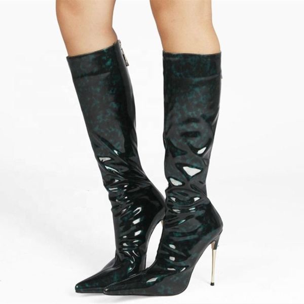 boots big size 47 fashion women shoes booty print pointy toe high heel knee back zipper sexy, Black
boots big size 47 fashion women shoes booty print pointy toe high heel knee back zipper sexy, Black