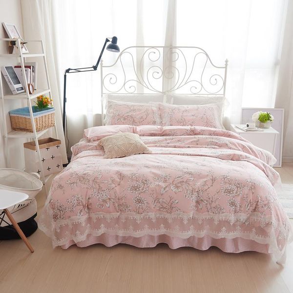 bedding sets korean style set fresh garden flower princess cotton lace bedspread ruffles duvet cover bed skirt pillowcase
bedding sets korean style set fresh garden flower princess cotton lace bedspread ruffles duvet cover bed skirt pillowcase