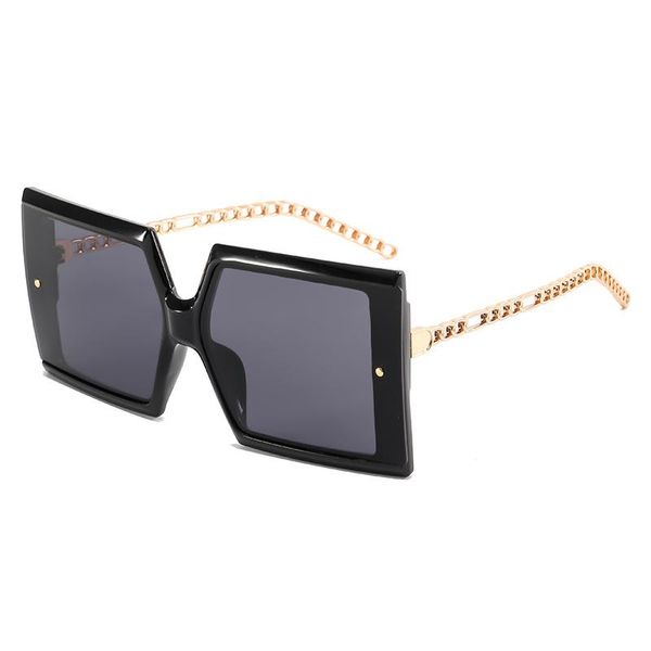 chain legs oversized square sunglasses women vintage designer sun glasses fashion shades uv400 men female eyewear, White;black
chain legs oversized square sunglasses women vintage designer sun glasses fashion shades uv400 men female eyewear, White;black