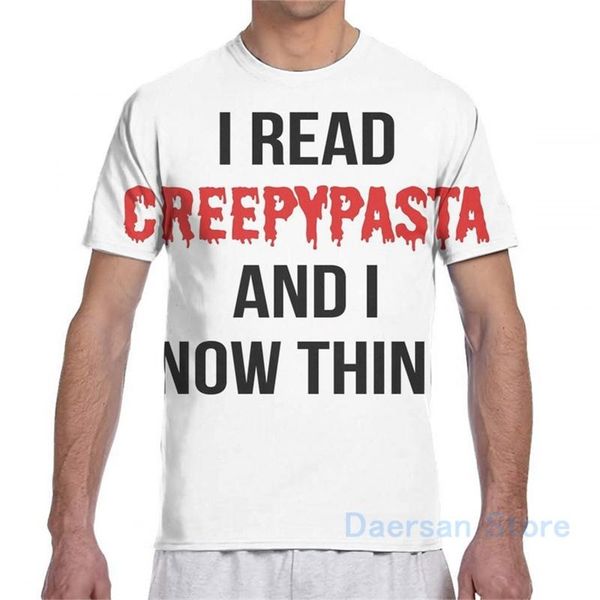 men's t-shirts i read creepypasta and know things men t-shirt women all over print fashion girl t shirt boy tees short sleeve tshirts, White;black
men's t-shirts i read creepypasta and know things men t-shirt women all over print fashion girl t shirt boy tees short sleeve tshirts, White;black
