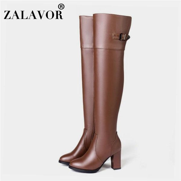 boots zalavor size 34-45 women fashion over knee winter high heels black zipper retro classics long footwear
boots zalavor size 34-45 women fashion over knee winter high heels black zipper retro classics long footwear