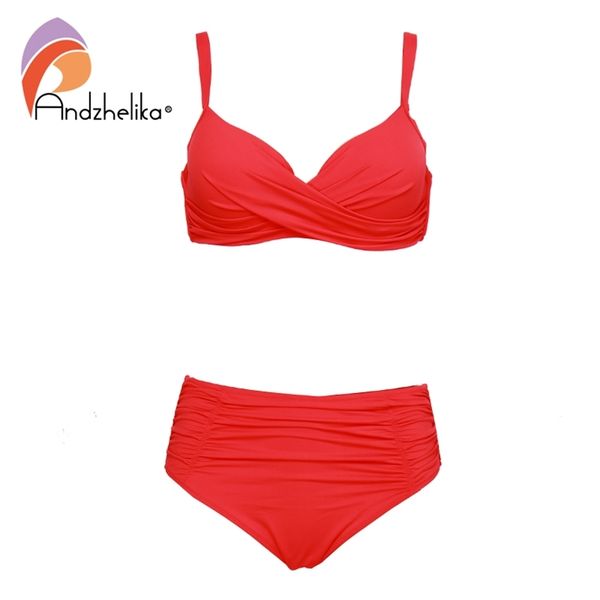 andzhelika 2021 women solid fold swimsuit high waist bikinis set summer plus size swimwear bathing suit biquini, White;black
andzhelika 2021 women solid fold swimsuit high waist bikinis set summer plus size swimwear bathing suit biquini, White;black