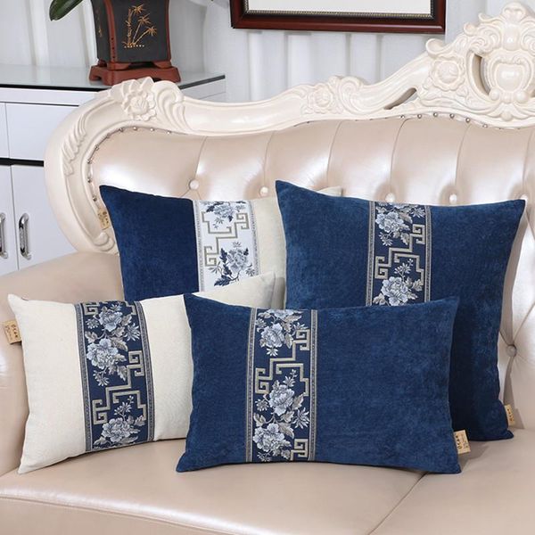 cushion/decorative pillow european pillowcase sofa cushion slip case home decorative lumbar cover car decor