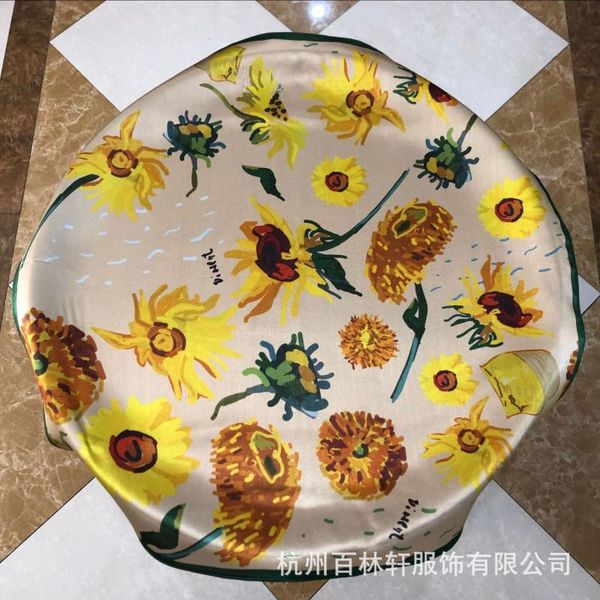scarves spring and autumn small square towel sunflower printing mulberry silk manufacturer custom logo scarf, Blue;gray
scarves spring and autumn small square towel sunflower printing mulberry silk manufacturer custom logo scarf, Blue;gray