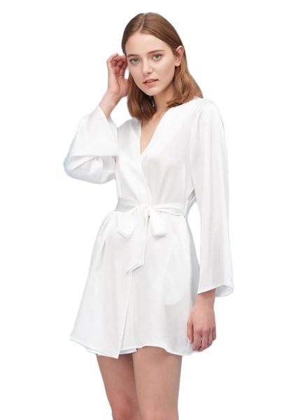 women's sleepwear 19 momme charmeuse silk glossy smooth soft kimono robe bathrobe women bridesmaid robes ladies dressing gowns, Black;red
women's sleepwear 19 momme charmeuse silk glossy smooth soft kimono robe bathrobe women bridesmaid robes ladies dressing gowns, Black;red