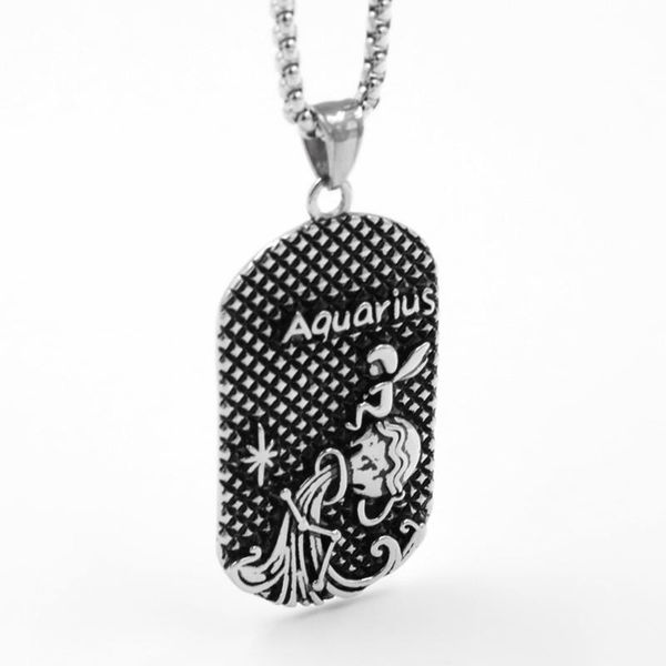 twelve constellations lovers gift aquarius pendant & necklace casting titanium steel necklaces for men women dog tags jewelry chokers, Golden;silver
twelve constellations lovers gift aquarius pendant & necklace casting titanium steel necklaces for men women dog tags jewelry chokers, Golden;silver