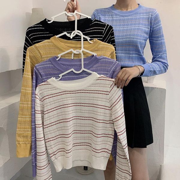 women's t-shirt 2021 autumn women t-shirts long sleeve knit shirts tees fashion, White
women's t-shirt 2021 autumn women t-shirts long sleeve knit shirts tees fashion, White