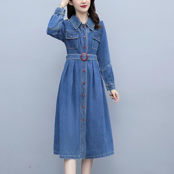 casual dresses multifloraslim waist denim shirt dress woman clothes single-breasted pleated long female korean vintage puff sleeve vest, Black;gray
casual dresses multifloraslim waist denim shirt dress woman clothes single-breasted pleated long female korean vintage puff sleeve vest, Black;gray