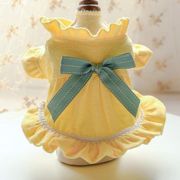 dog apparel dogs puppy princess dresses yellow bow cute dress fit small clothes skirt pet cat all season pets comfortable costume teddy
dog apparel dogs puppy princess dresses yellow bow cute dress fit small clothes skirt pet cat all season pets comfortable costume teddy