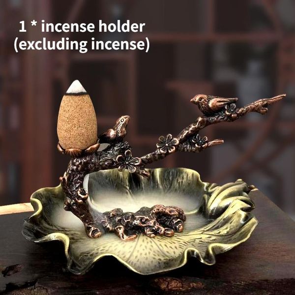 fragrance lamps retro creative indoor incense stove lotus cone reflux plum branch home decoration accessories
fragrance lamps retro creative indoor incense stove lotus cone reflux plum branch home decoration accessories
