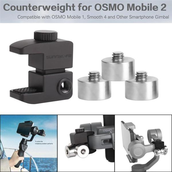 stabilizers yiwa universal phone stabilizer gimbal counterweight counter weights for osmo mobile 2 camera accessories
stabilizers yiwa universal phone stabilizer gimbal counterweight counter weights for osmo mobile 2 camera accessories