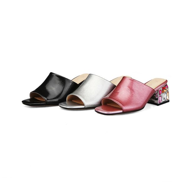 sandal asumer size big summer crystal ladies of the ball high heels feminine shoes slithering in genuine leather women's sandals, Black
sandal asumer size big summer crystal ladies of the ball high heels feminine shoes slithering in genuine leather women's sandals, Black