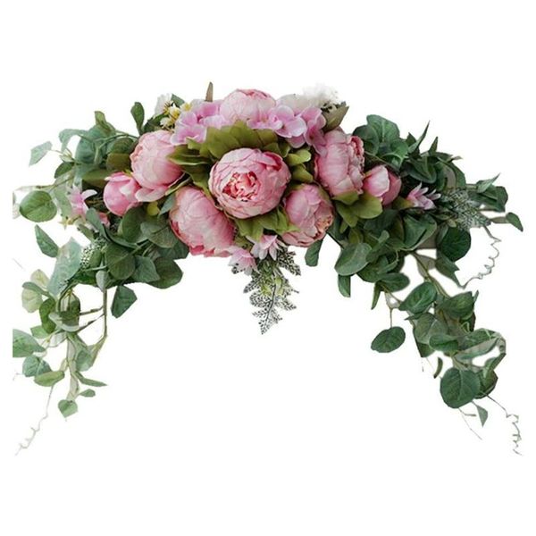 decorative flowers & wreaths rose flower swag for lintel,rustic wedding arch door wreath floral with green leaf home decor
decorative flowers & wreaths rose flower swag for lintel,rustic wedding arch door wreath floral with green leaf home decor