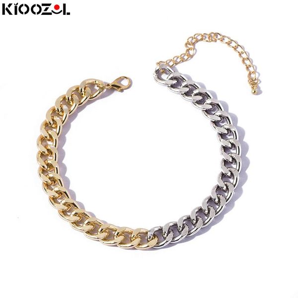 chokers kioozol classic cuba thick chain necklace gold silver color for women's jewelry accessories 2021 trend 382 ko1, Golden;silver
chokers kioozol classic cuba thick chain necklace gold silver color for women's jewelry accessories 2021 trend 382 ko1, Golden;silver