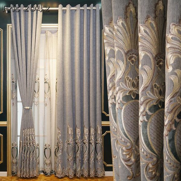curtain & drapes luxury chenille curtains chinese blackout hollow embroidered bay window finished for living dining room bedroom custom
curtain & drapes luxury chenille curtains chinese blackout hollow embroidered bay window finished for living dining room bedroom custom
