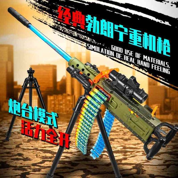 jianfeng m416 electric continuous firing soft bullet gatling sub heavy machine gun simulation m249 children's toy
jianfeng m416 electric continuous firing soft bullet gatling sub heavy machine gun simulation m249 children's toy