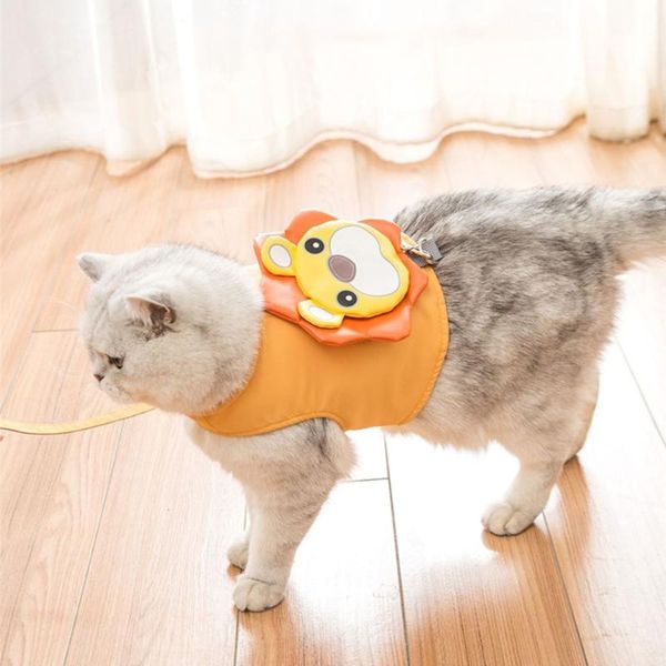 cute pet cat harness leash chest strap breathable walking rope for small vest traction collars & leads 
cute pet cat harness leash chest strap breathable walking rope for small vest traction collars & leads