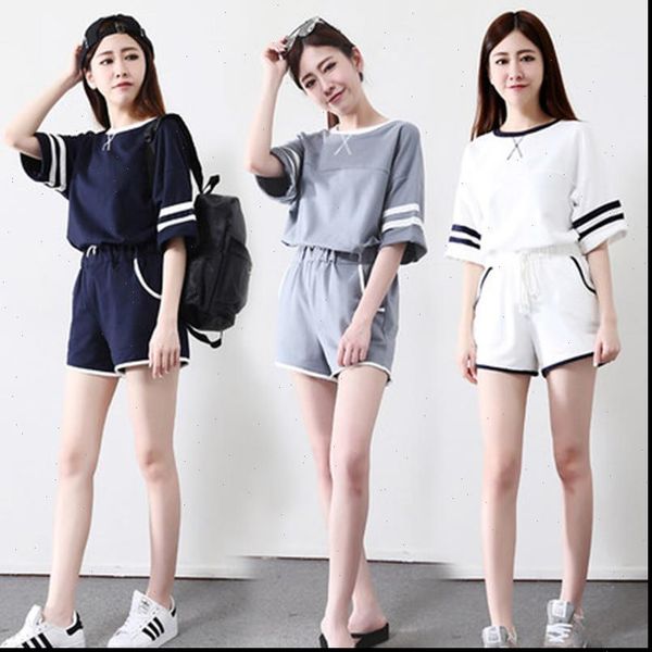 summer short fashion pajamas women sleepwear two piece set sleeve shorts running casual sportswear womens, Black;red
summer short fashion pajamas women sleepwear two piece set sleeve shorts running casual sportswear womens, Black;red