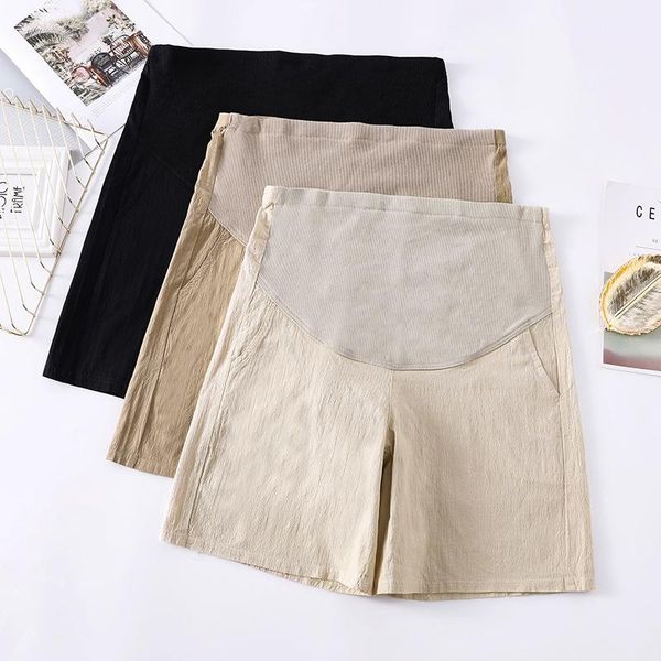 maternity bottoms 2851# leisure pants summer cotton shorts elastic waist for pregnant women belly support trousers, White
maternity bottoms 2851# leisure pants summer cotton shorts elastic waist for pregnant women belly support trousers, White