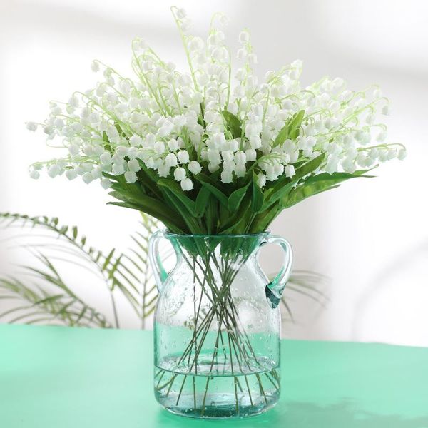 decorative flowers & wreaths artificial plastic lily valley european small fresh wedding home interior decoration hand bouquet soft rubber f
decorative flowers & wreaths artificial plastic lily valley european small fresh wedding home interior decoration hand bouquet soft rubber f